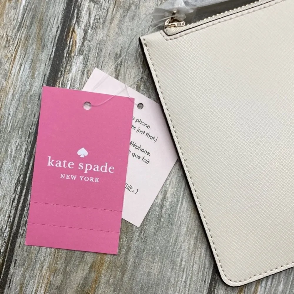 Women’s KATE SPADE Staci Medium Zip L Wristlet Bag Wallet Purse